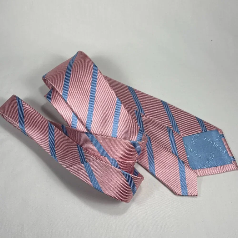3 beautiful T M Lewin all silk ties - Picture 6 of 6